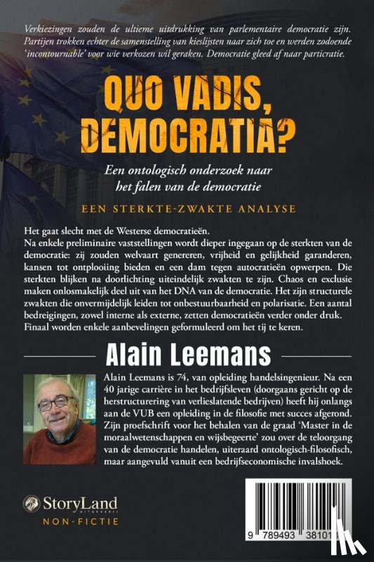 Leemans, Alain - Quo vadis, democratia?