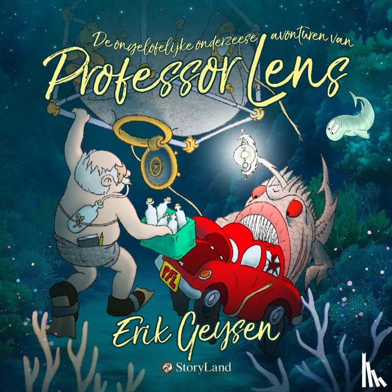 Geysen, Erik - De ongelofelijke onderzeese avonturen van Professor Lens