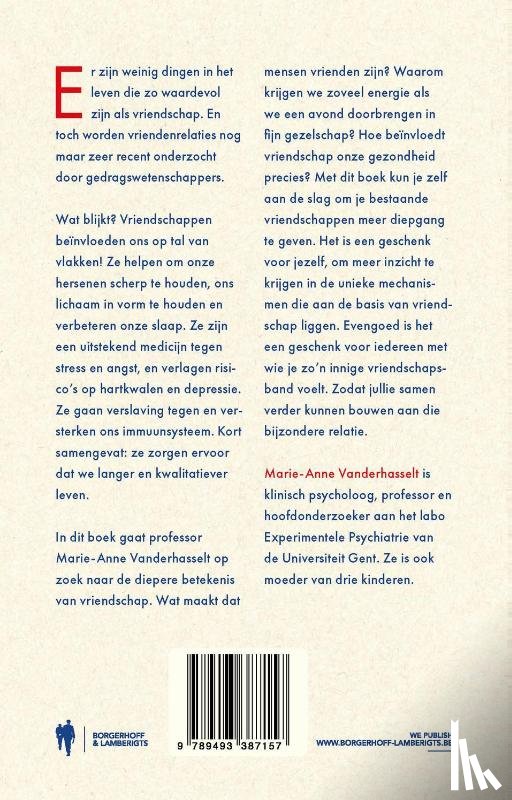 Vanderhasselt, Marie-Anne - Je bent een vriend van mij