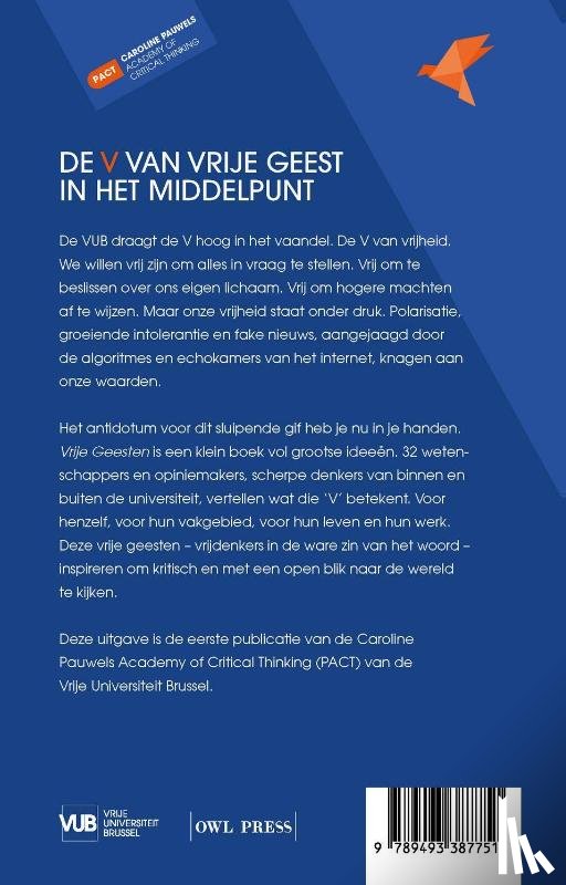 Van Driessche, Ann - Vrije geesten