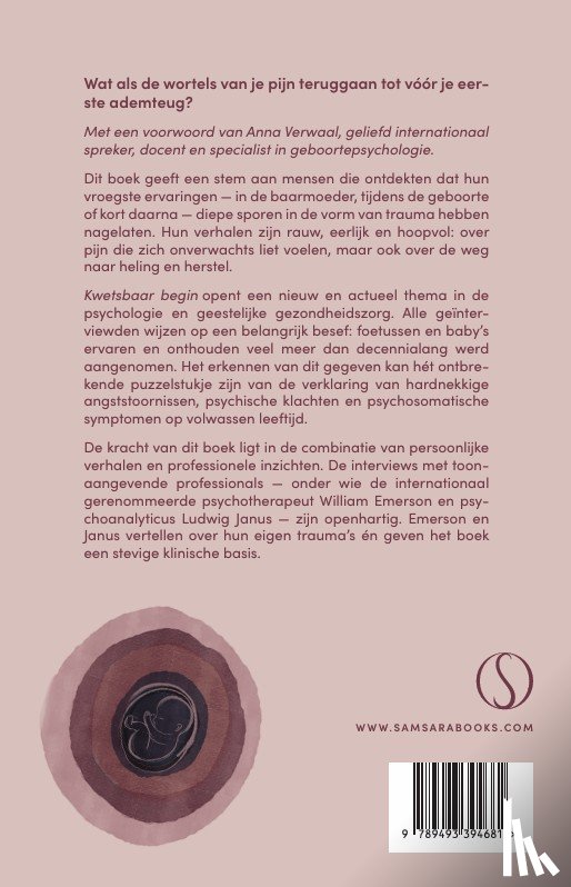 Ebus, Saskia, Mol, Monique de, Verhoeven, Stephanie - Kwetsbaar begin