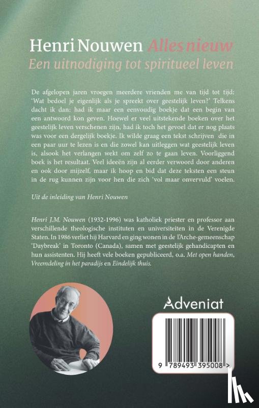 Nouwen, Henri - Alles nieuw