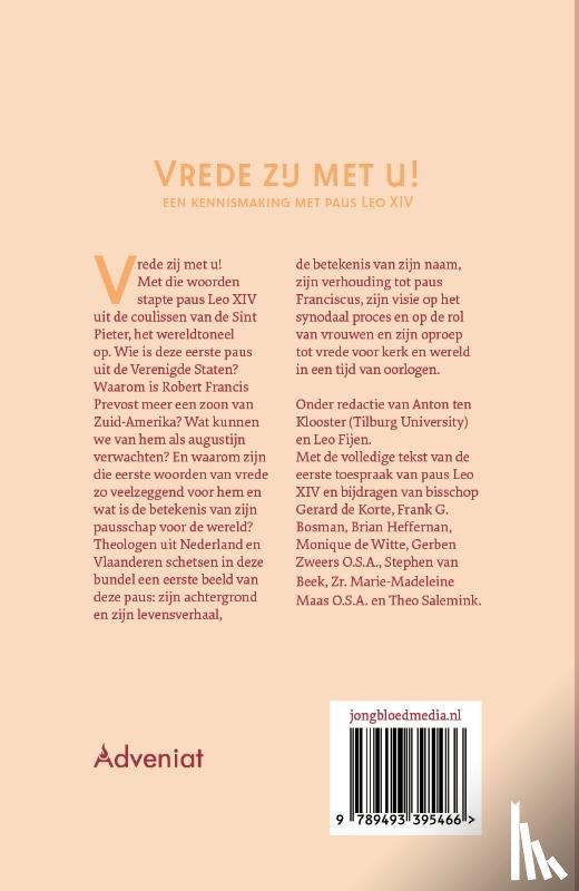  - Vrede zij met u!