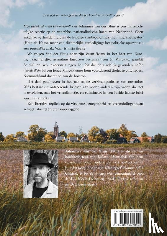 Sluis, Johannes van der - Mijn vaderland