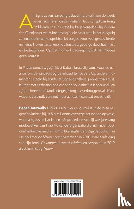 Tarawally, Babah - Ik ben omdat wij zijn