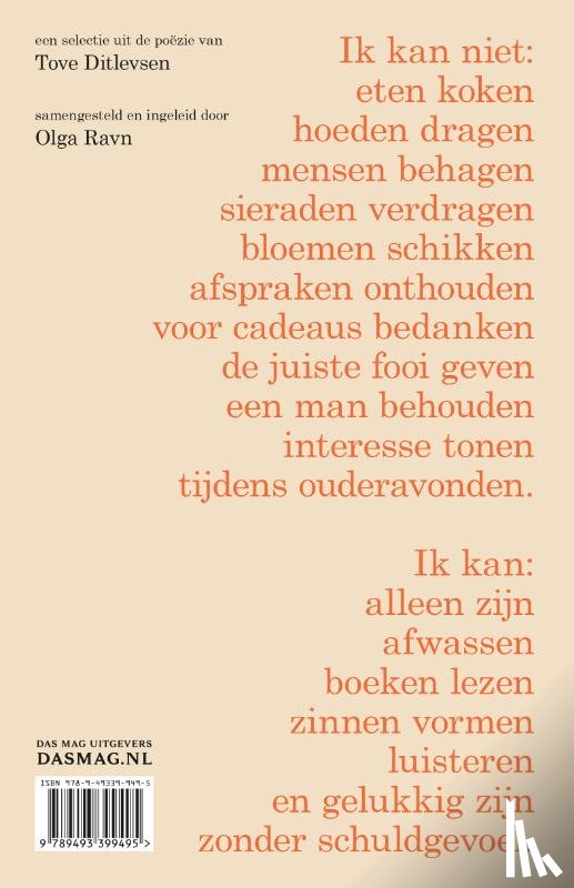 Ditlevsen, Tove - Er woont een meisje in me dat niet sterven wil