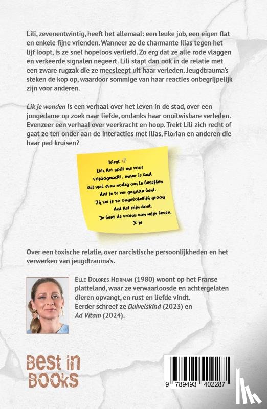 Heirman, Elle Dolores - Lik je wonden