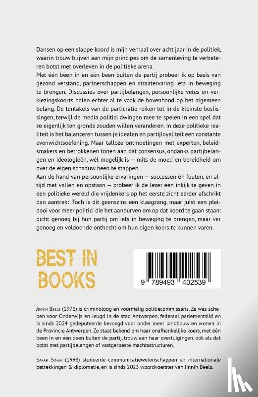 Beels, Jinnih, Singh, Sarah - Dansen op een slappe koord