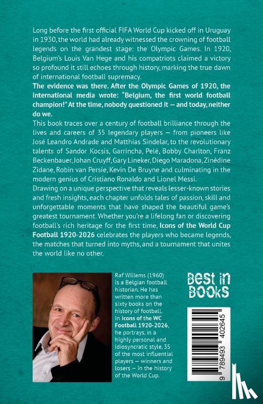 Willems, Raf - Icons of the WC Football 1920-2026