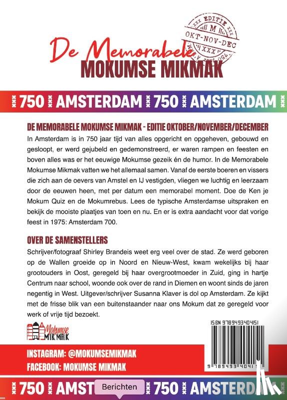 Brandeis, Shirley - De memorabele Mokumse Mikmak