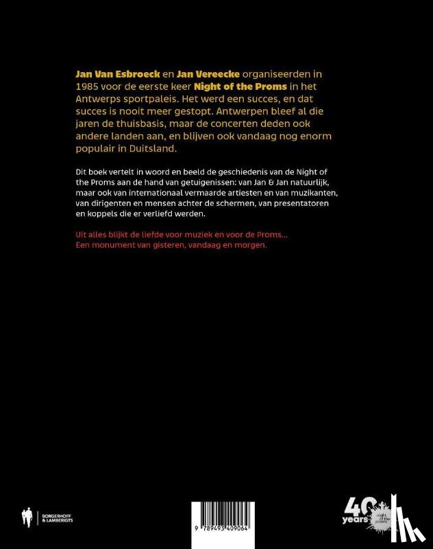 Vanslembrouck, Dennis - Night of the Proms 40 jaar