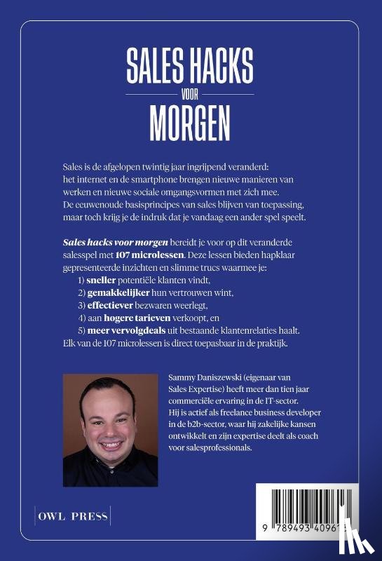 Daniszewski, Sammy - Sales hacks voor morgen
