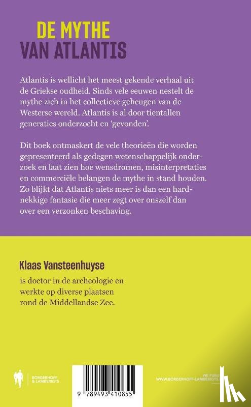 Vansteenhuyse, Klaas - De mythe van Atlantis