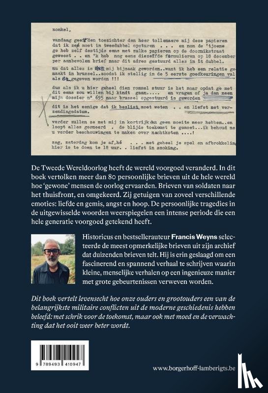 Weyns, Francis - Houd moed, en steun elkander