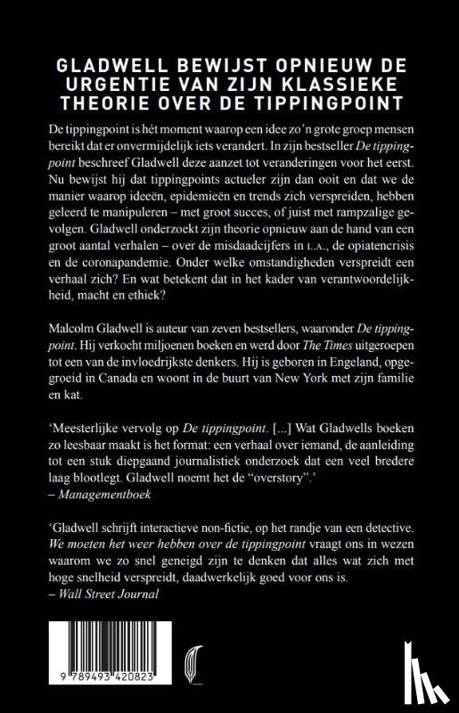 Gladwell, Malcolm - We moeten het weer hebben over de tippingpoint