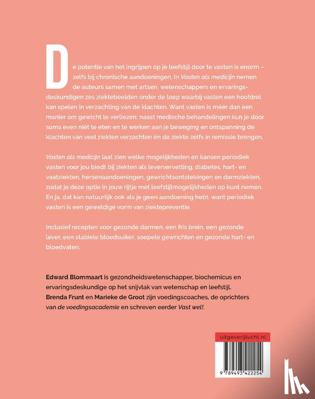Frunt, Brenda, Groot, Marieke de, Blommaart, Edward - Vasten als medicijn