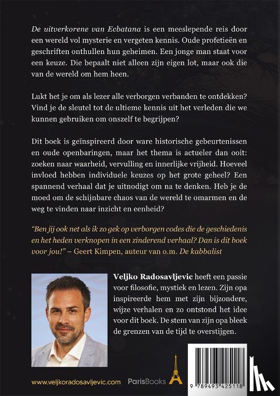 Radosavljevic, Veljko - De uitverkorene van Ecbatana