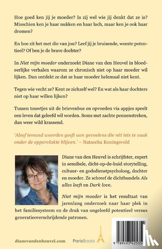 Heuvel, Diane van den - Niet mijn moeder