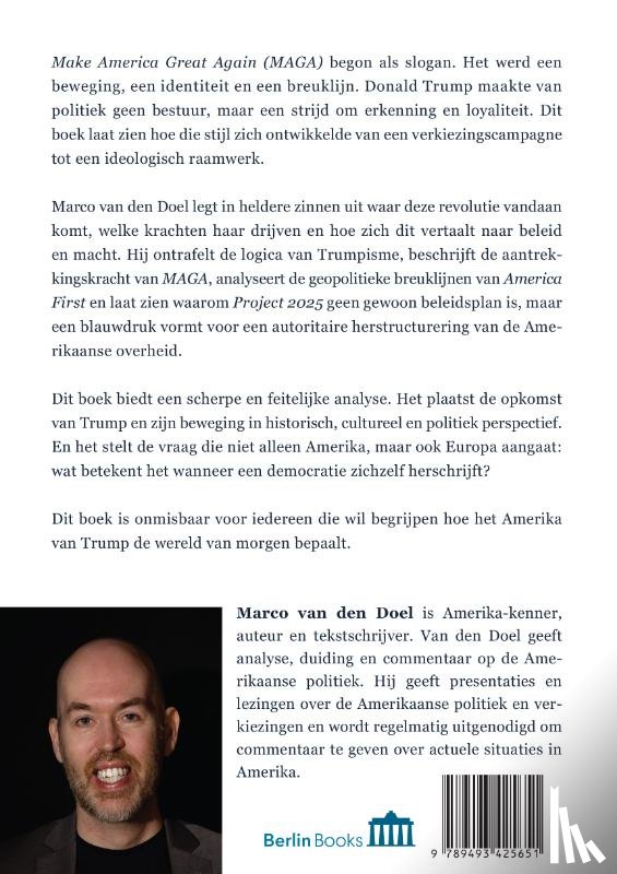 Doel, Marco van den - Het Amerika van Trump