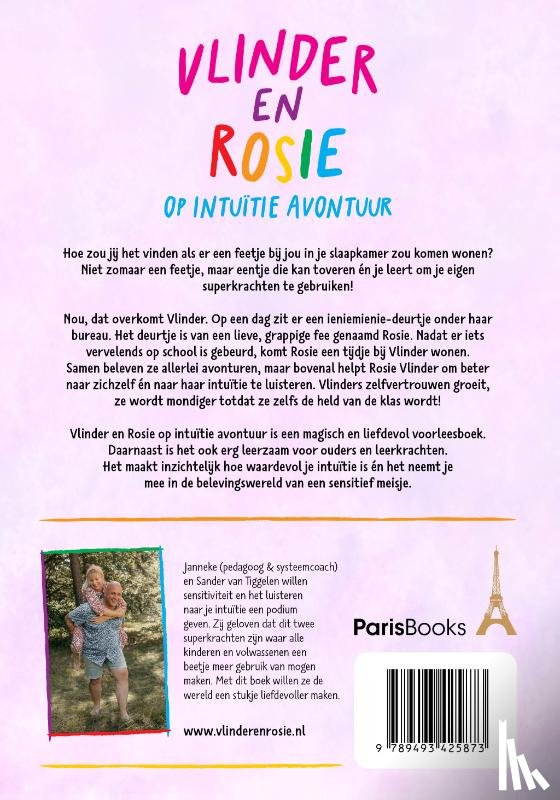 Tiggelen, Janneke van, Tiggelen, Sander van - Vlinder en Rosie op intuïtie avontuur