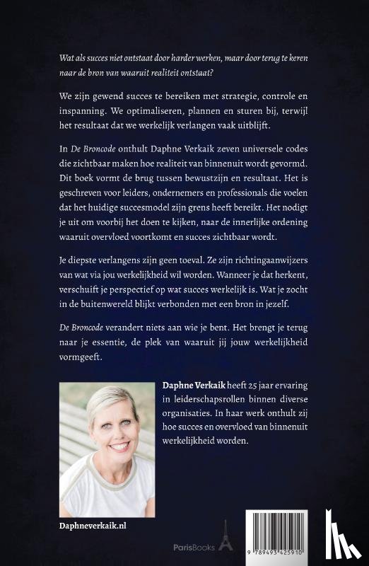 Verkaik, Daphne - De Broncode