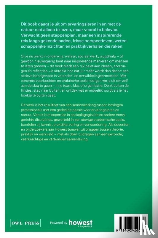 Cruyt, Ellen, Dejonghe, Frank, Doise, Maarten, Mertens, Lieze, Verdru, Hannes - Boekje te buiten