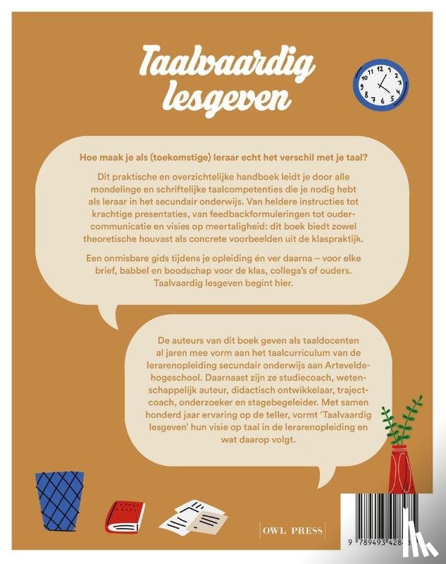 Jossels, Daan, Janssens, Lotte, Bollaert, Tamara, Vandaele, Pauline, Mornie, Joke - Taalvaardig lesgeven
