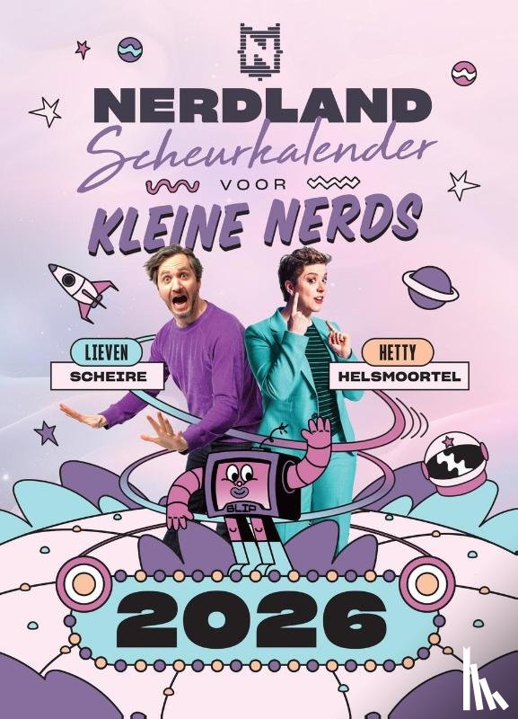 Scheire, Lieven, Helsmoortel, Hetty - Scheurkalender voor Kleine Nerds 2026