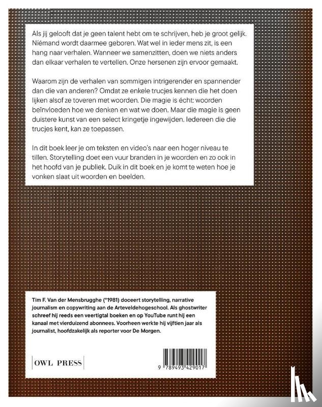 Van der Mensbrugghe, Tim F. - Storytelling