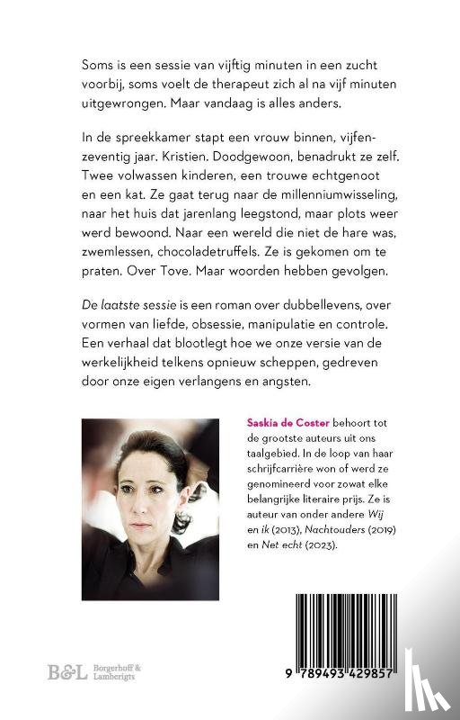 de Coster, Saskia - De laatste sessie