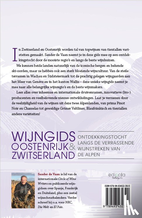 Vaan, Sander de - Wijngids Oostenrijk & Zwitserland