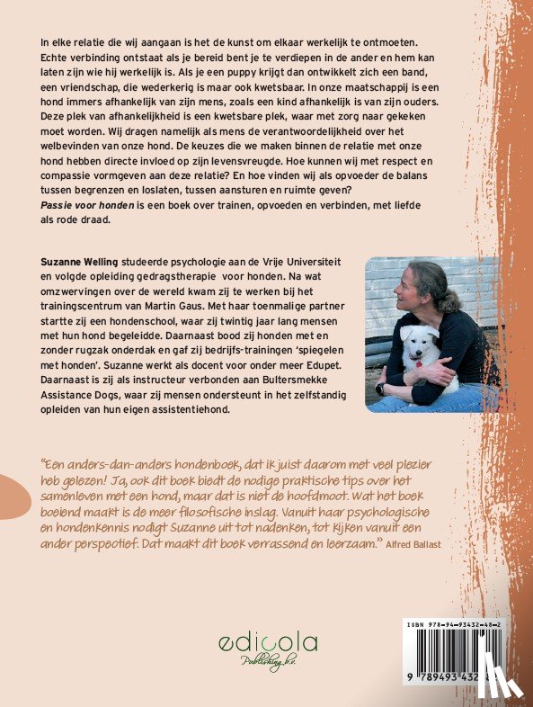 Welling, Suzanne - Passie voor honden