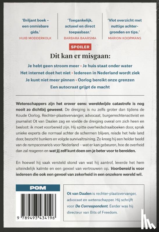 Daalen, Ot van - Voorbereid