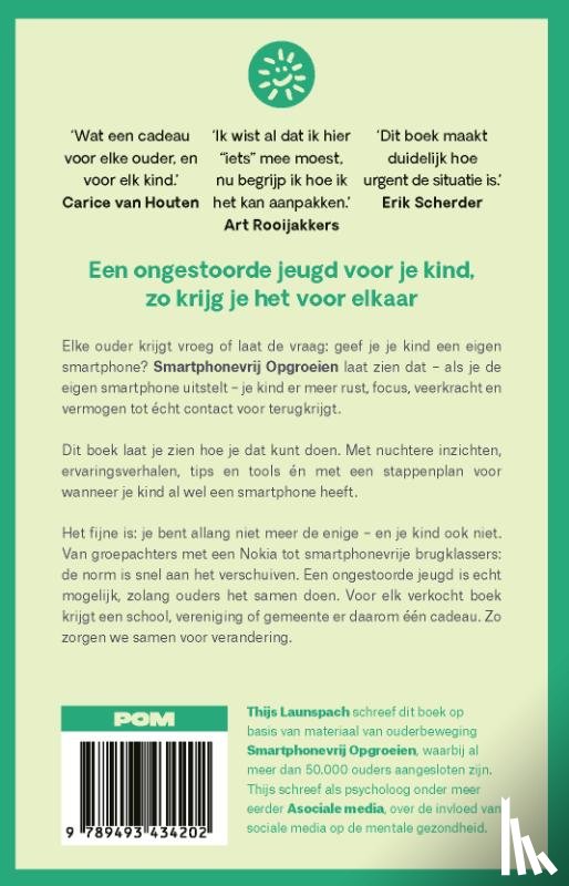 Launspach, Thijs, Smartphonevrij Opgroeien, Ouderbeweging - Smartphonevrij opgroeien