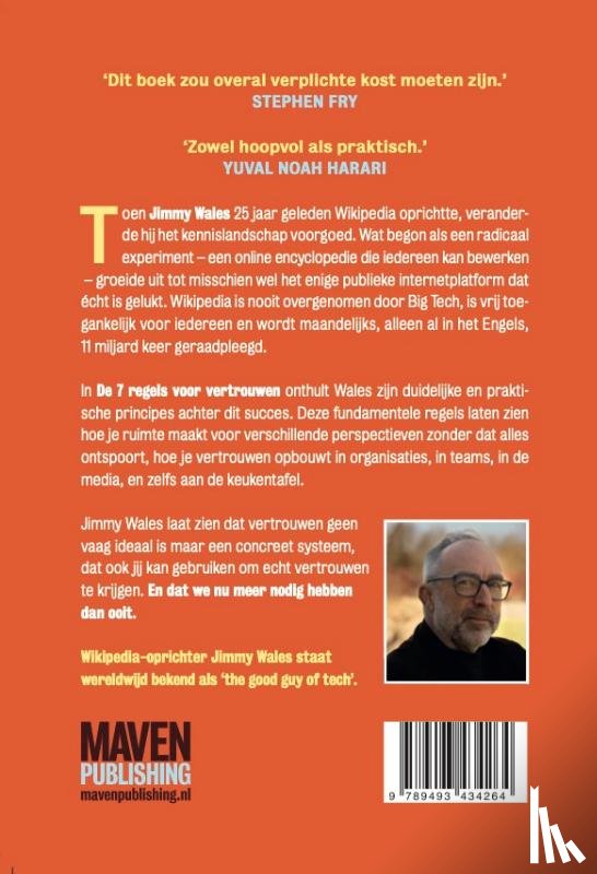 Wales, Jimmy - De 7 regels voor vertrouwen