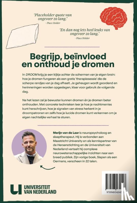 Laar, Merijn van de - DROOM