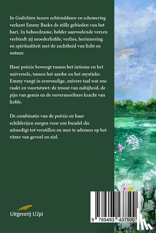 Backx, Emmy - Gedichten tussen ochtenddauw en schemering