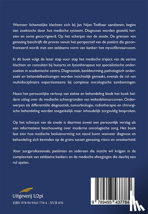 Nijen Twilhaar, Jan - Op het scherpst van de snede