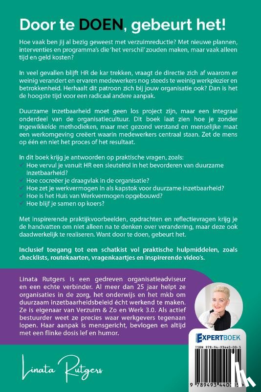 Rutgers, Linata - Door te doen gebeurt het!