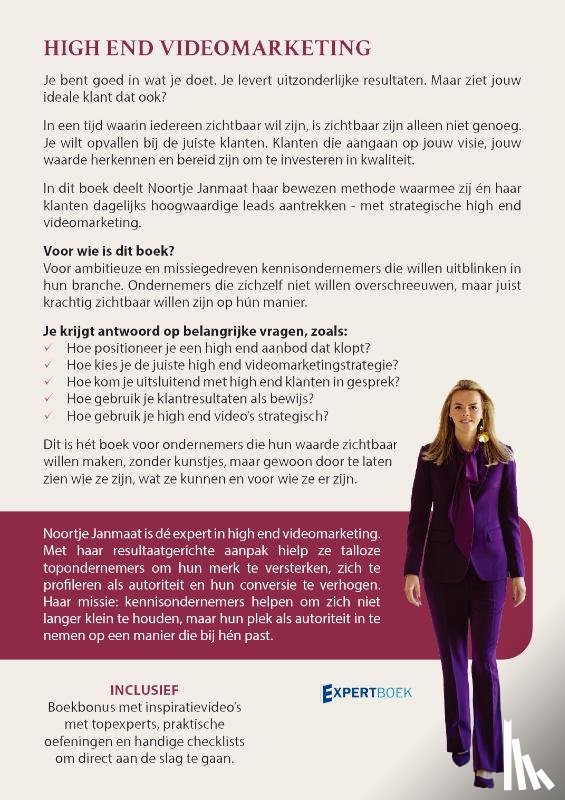 Janmaat, Noortje - High end Videomarketing