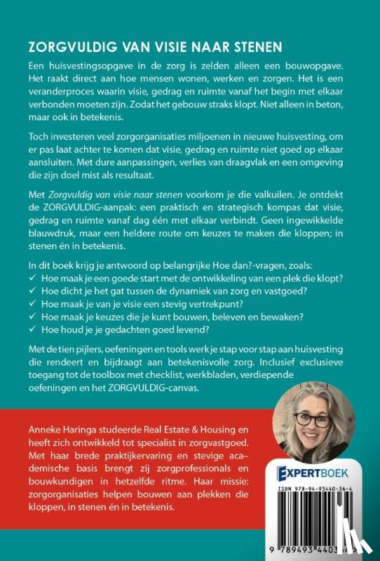 Haringa, Anneke - Zorgvuldig van visie naar stenen