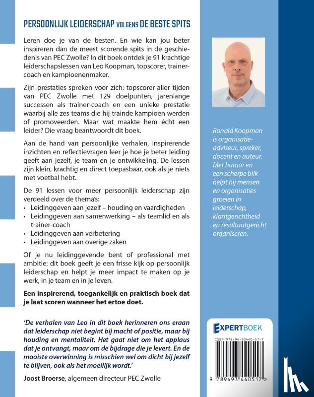 Koopman, Ronald - PERSOONLIJK LEIDERSCHAP VOLGENS DE BESTE SPITS