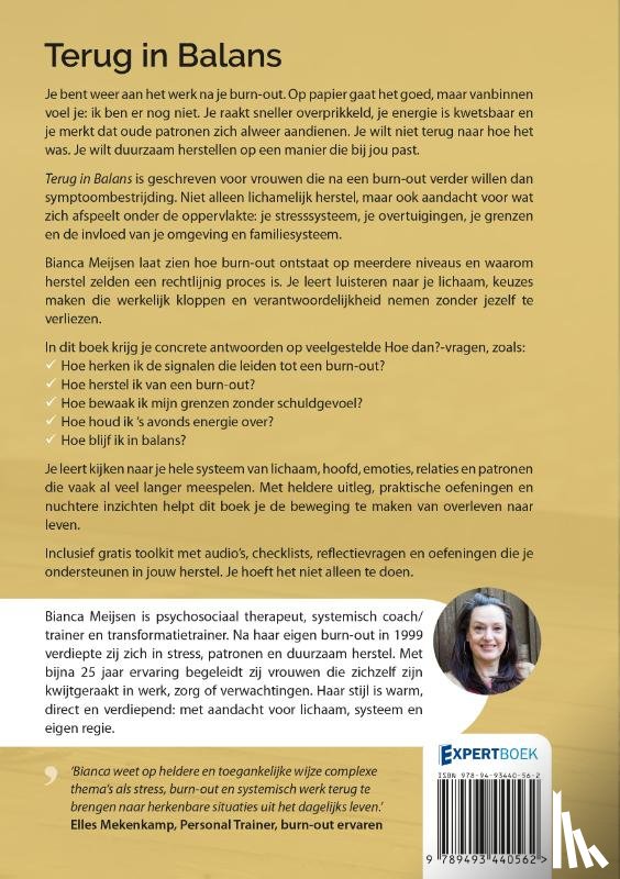 Meijsen, Bianca - Terug in balans