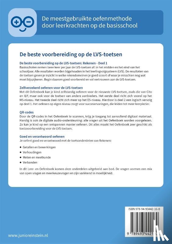  - Rekenen voor de LVS-toetsen - Deel 1 - Groep 5 + Online video-uitleg