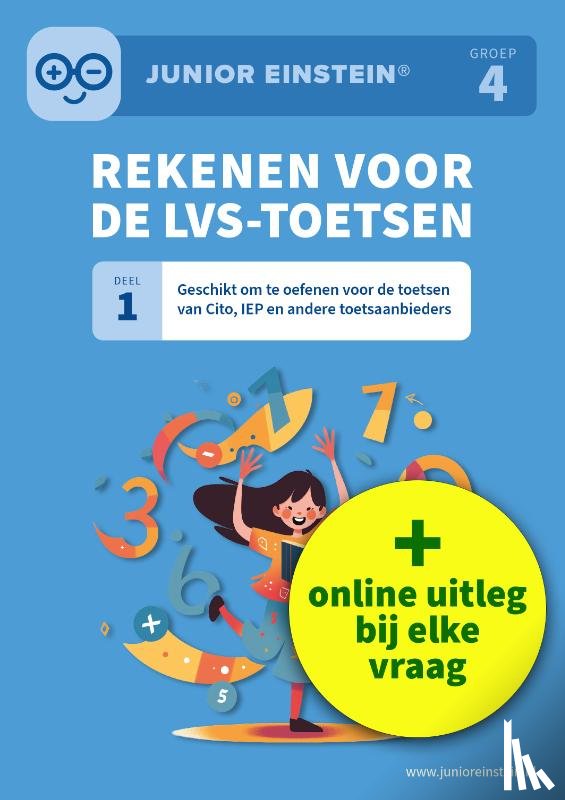  - Rekenen voor de LVS-toetsen - Deel 1 - Groep 4 + Online video-uitleg