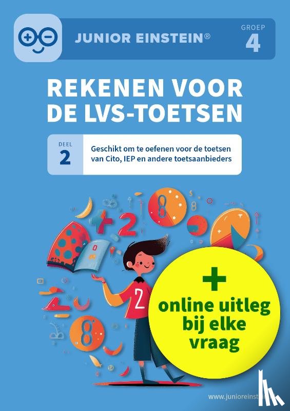  - Rekenen voor de LVS-toetsen - Deel 2 - Groep 4 + Online video-uitleg