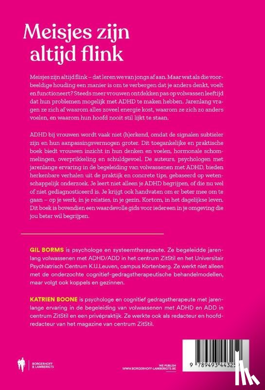 Borms, Gil, Boone, Katrien - Meisjes zijn altijd flink