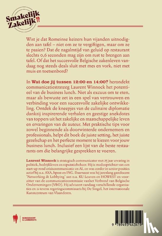 Winnock, Laurent - Wat doe jij tussen 12:00 en 14:00?