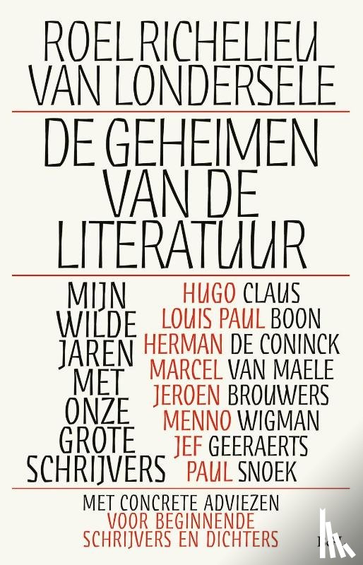Van Londersele, Roel Richelieu - De geheimen van de literatuur