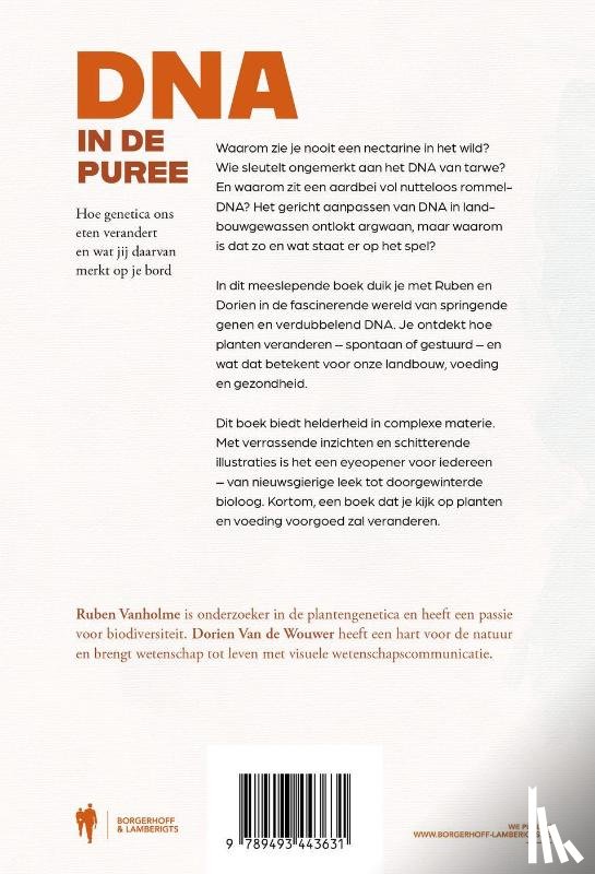 Vanholme, Ruben, Van de Wouwer, Dorien - DNA in de puree